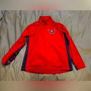 Fanatics Official Washington Capitals Quarterzip